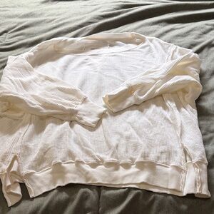 Aerie waffle shirt
